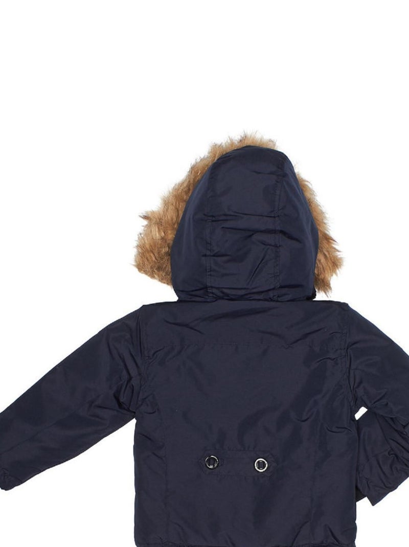 Parka de ski fille FALAVA - PEAK MOUNTAIN Bleu marine - Kiabi