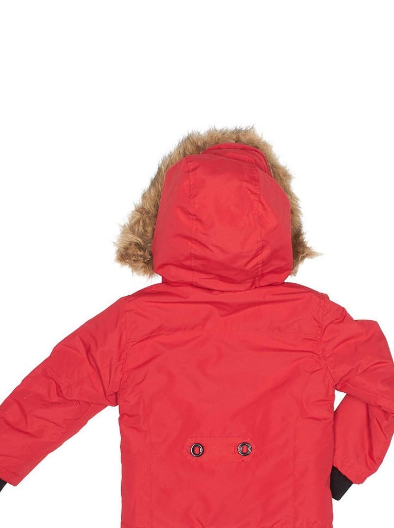 Parka de ski fille FALAVA - PEAK MOUNTAIN Rouge - Kiabi