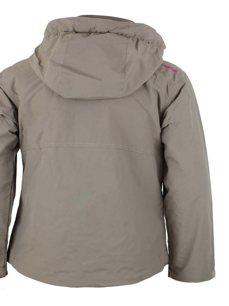 Parka de ski fille GALANI - PEAK MOUNTAIN Gris taupe - Kiabi