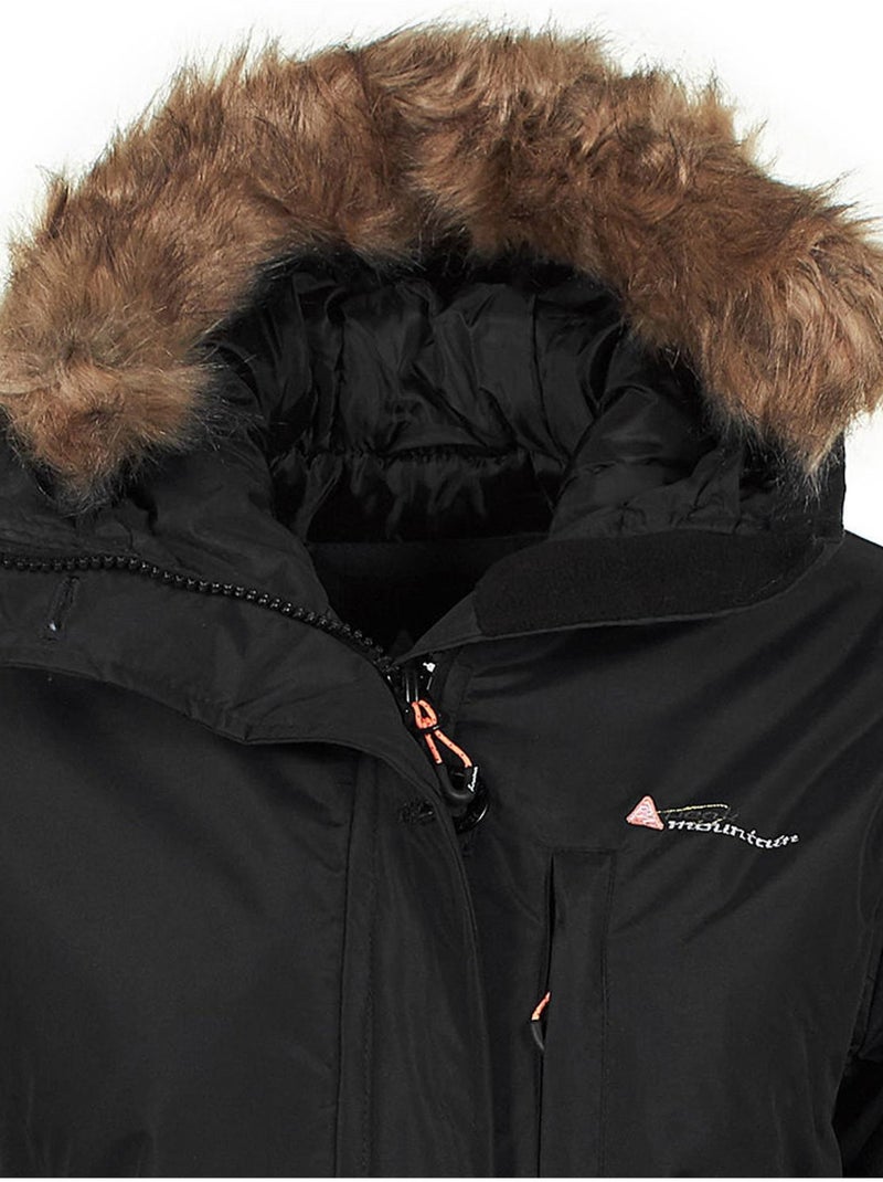 Parka de ski fille GALAVA - PEAK MOUNTAIN Noir Noir - Kiabi