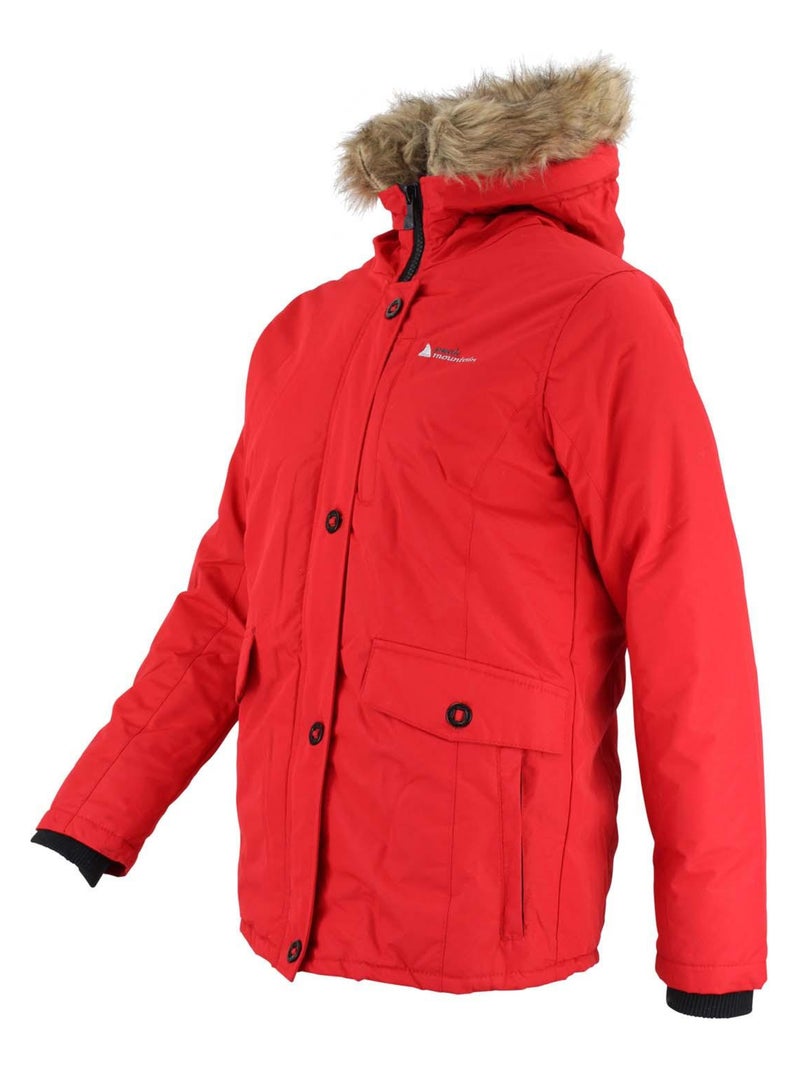 Parka de ski fille GALAVA - PEAK MOUNTAIN Rouge - Kiabi
