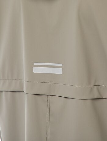 Parka déferlante longue à capuche