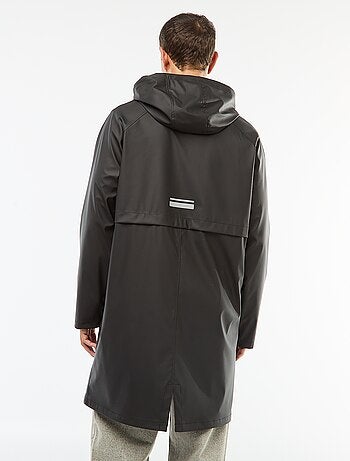 Parka déferlante longue à capuche