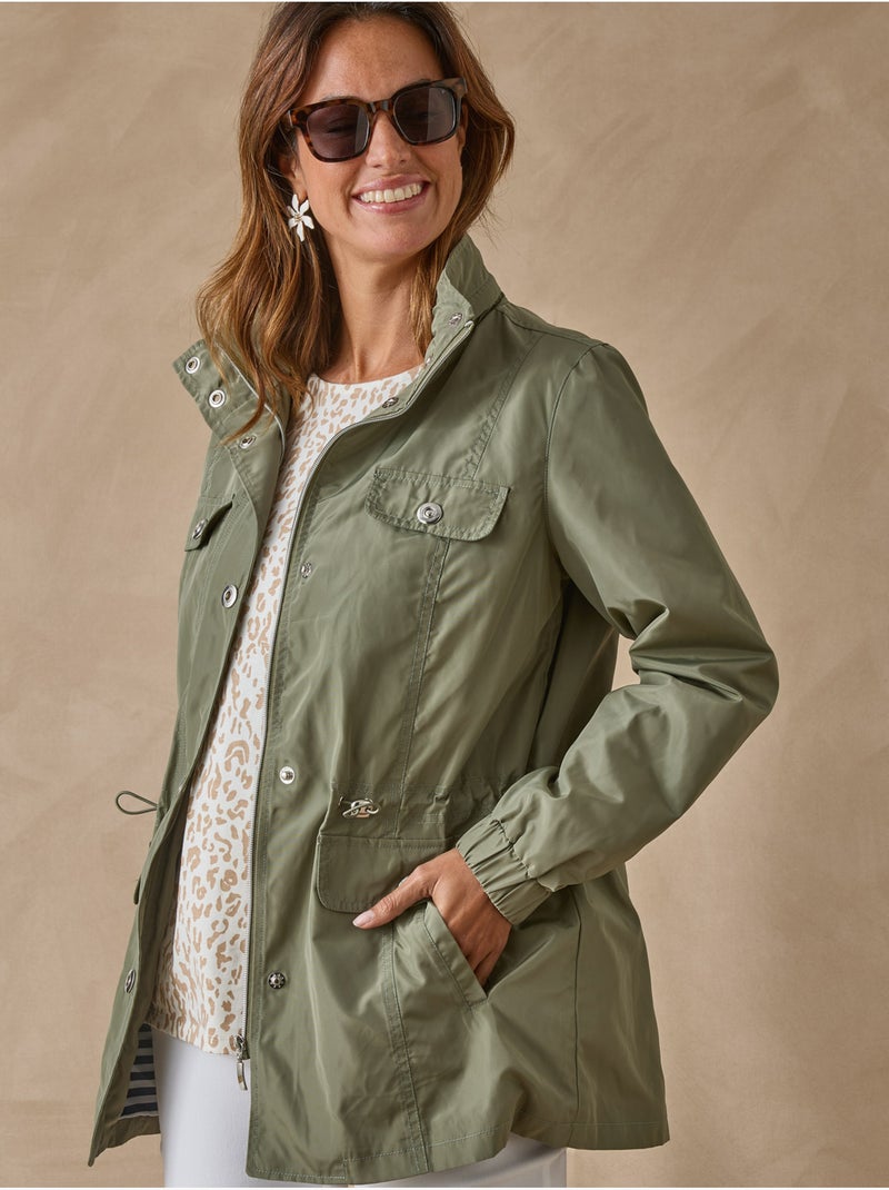 Parka déperlante - DAXON Kaki - Kiabi