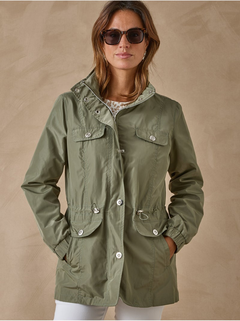 Parka déperlante - DAXON Kaki - Kiabi