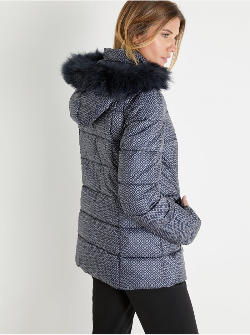 Parka déperlante - DAXON Marine/Multicolore - Kiabi