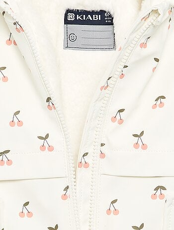 Parka déperlante à capuche