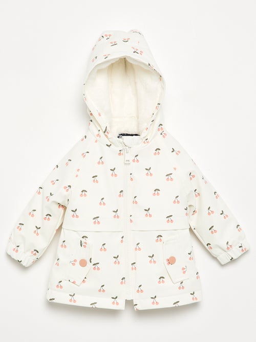 Parka déperlante à capuche - Kiabi