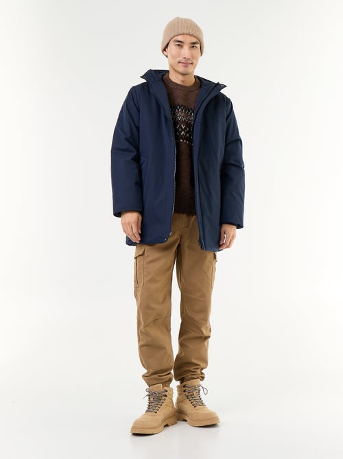 Parka déperlante à capuche - Kiabi Parka déperlante à capuche - Kiabi