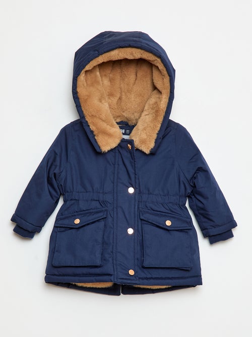 Parka déperlante à capuche - Kiabi