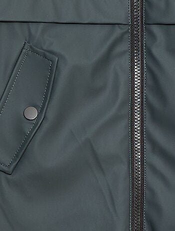 Parka déperlante à capuche moutonnée