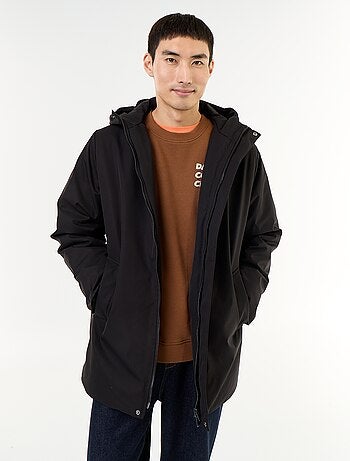 Parka déperlante à capuche