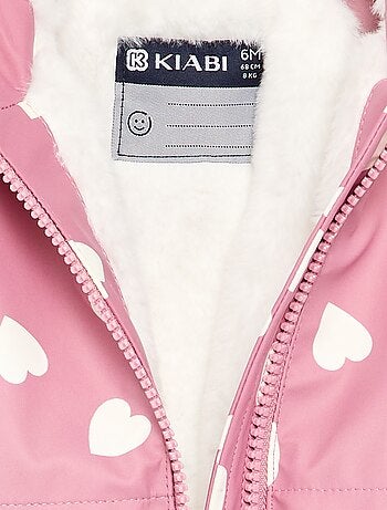 Parka déperlante à capuche