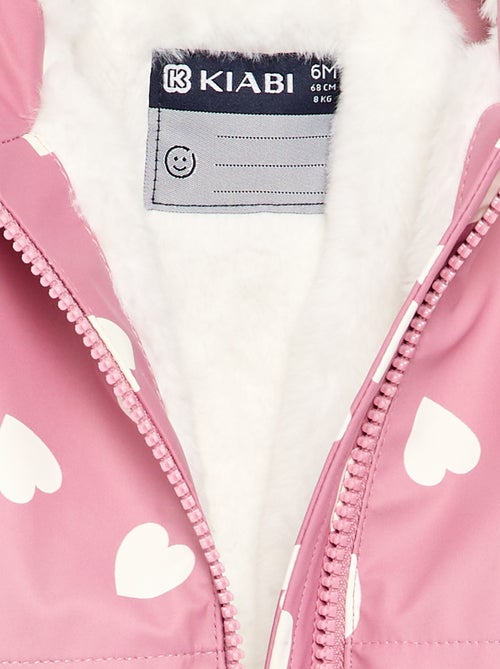 Parka déperlante à capuche - Kiabi