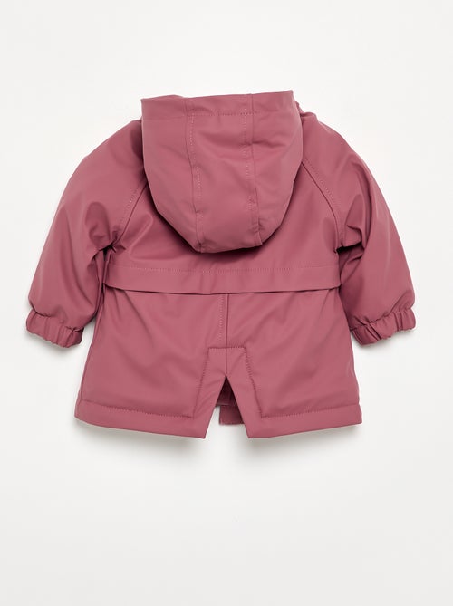 Parka déperlante à capuche - Kiabi Parka déperlante à capuche - Kiabi
