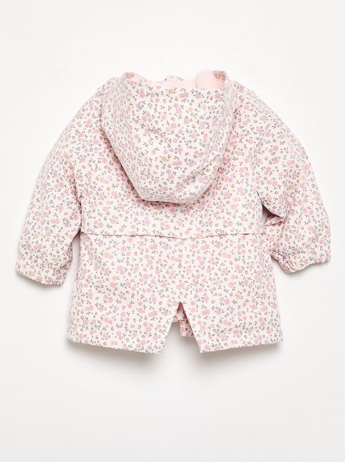 Parka déperlante à capuche - Kiabi