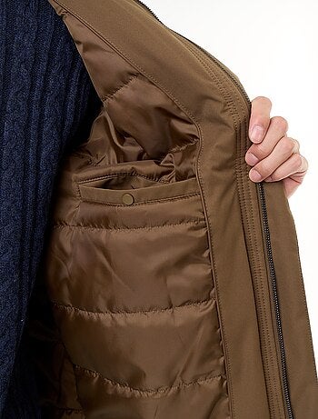 Parka déperlante à capuche