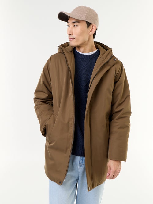 Parka déperlante à capuche - Kiabi Parka déperlante à capuche - Kiabi