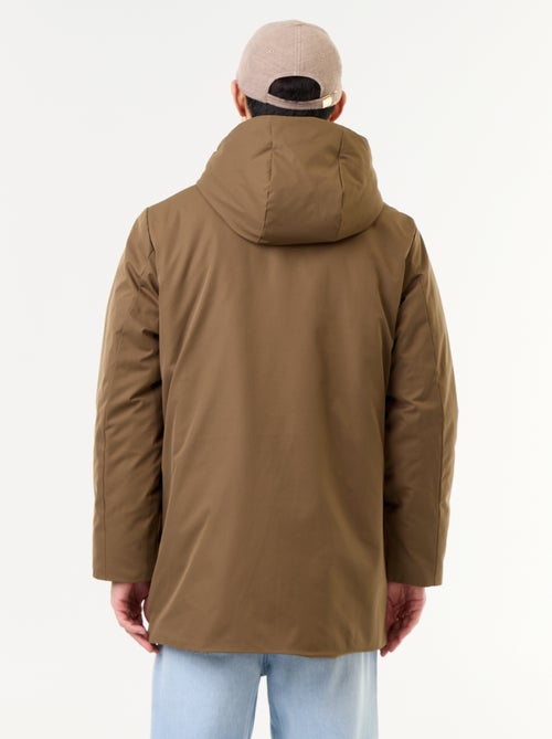 Parka déperlante à capuche - Kiabi Parka déperlante à capuche - Kiabi