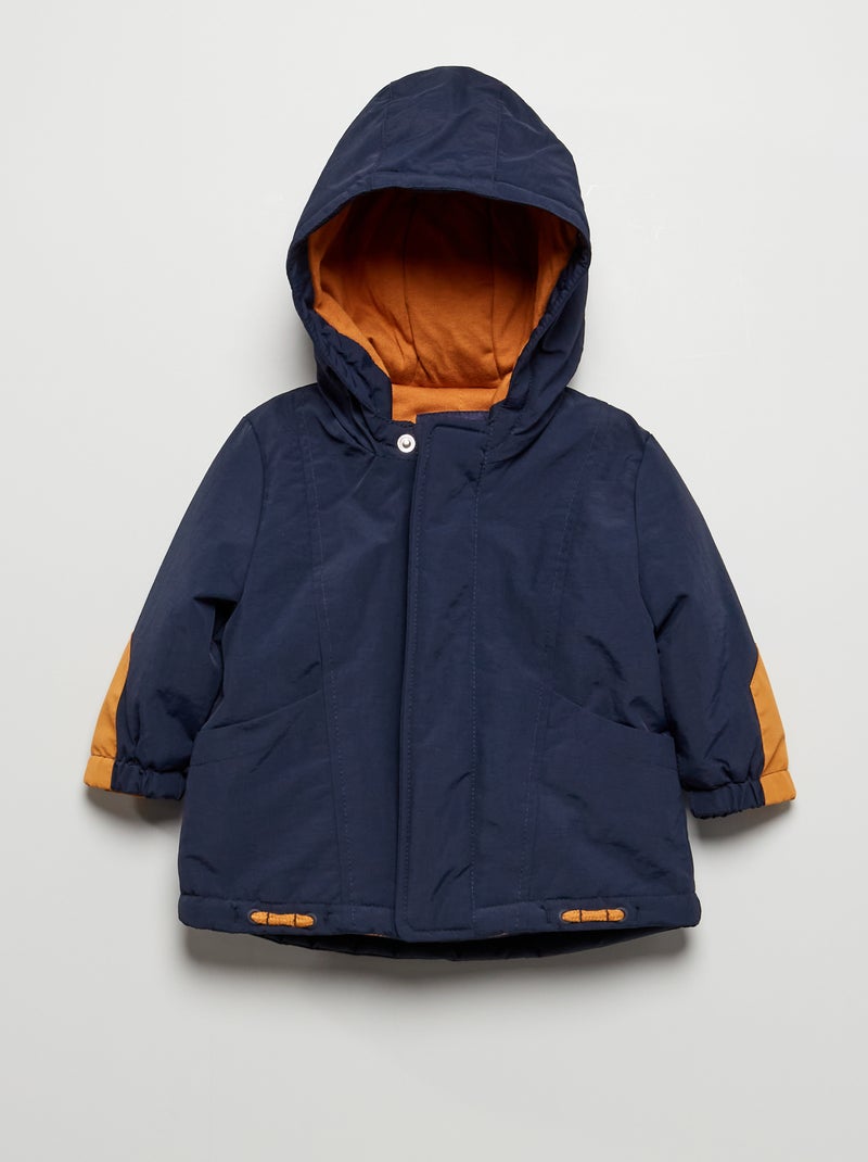 Parka déperlante Bleu - Kiabi