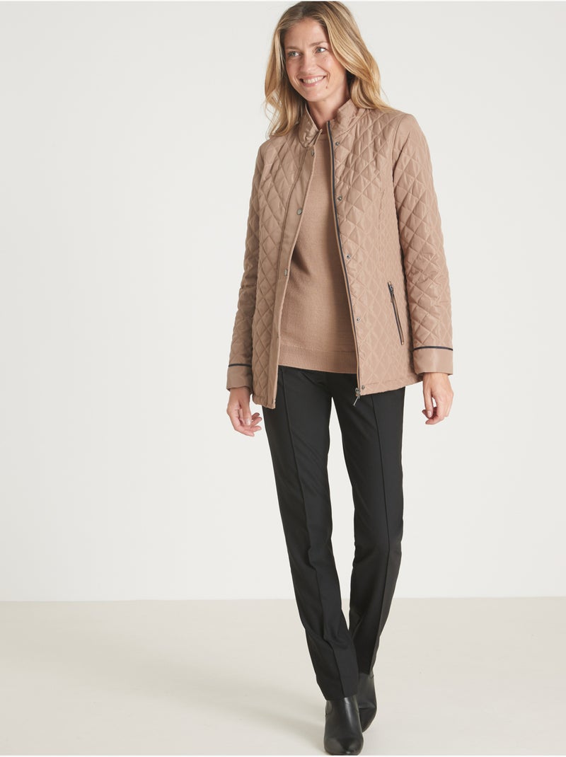 Parka déperlante et matelassée - DAXON Beige - Kiabi