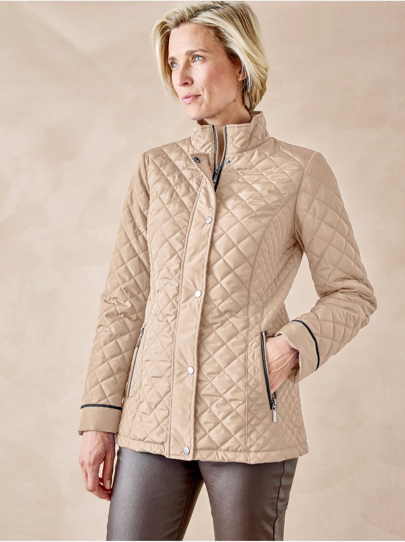 Parka déperlante et matelassée - DAXON Marron - Kiabi