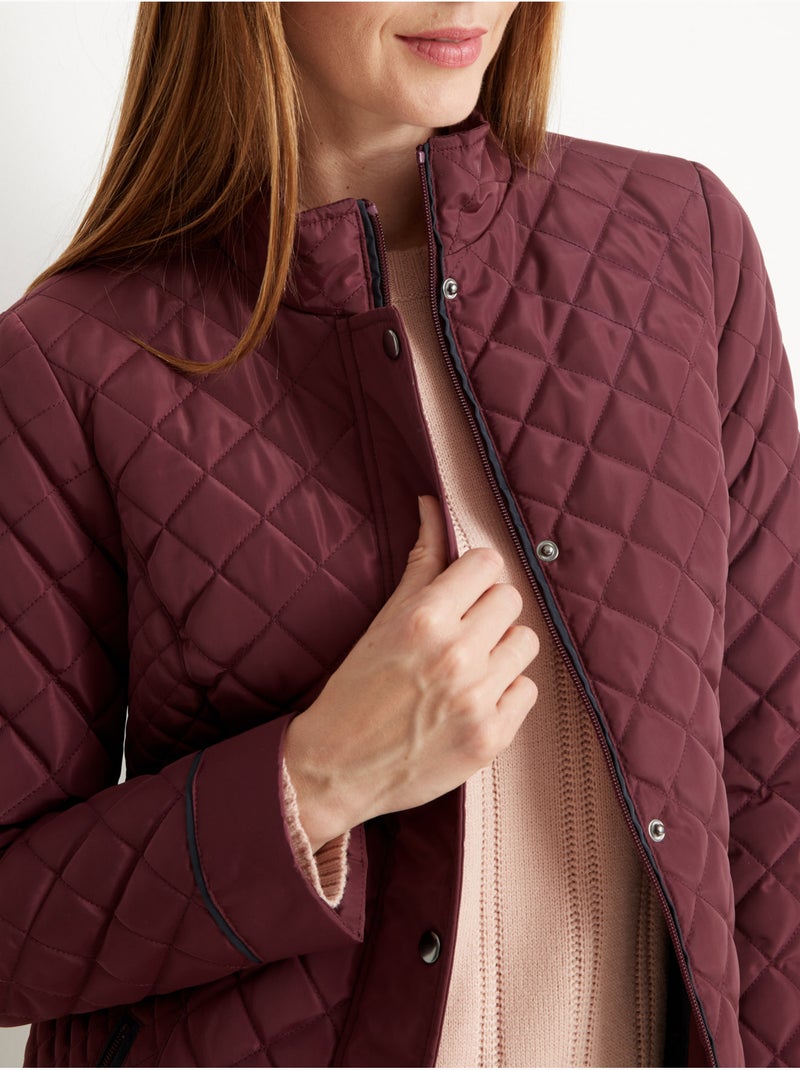 Parka déperlante et matelassée - DAXON Prune - Kiabi