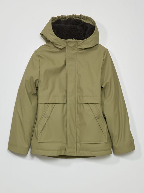Parka déperlante fourrée - Kiabi