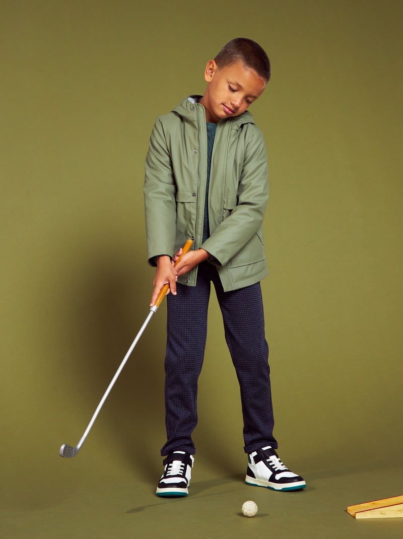 Parka déperlante Vert - Kiabi