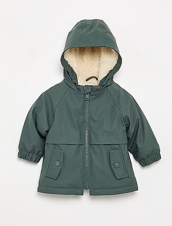 Parka doublée à capuche