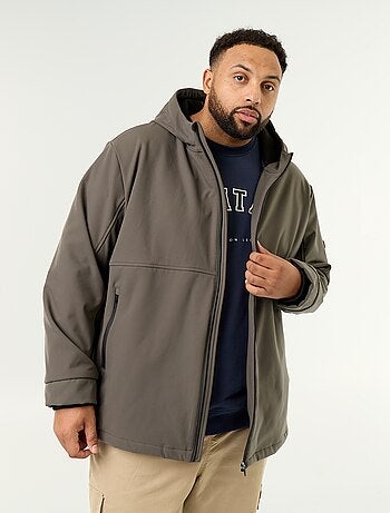 Parka doublée à capuche