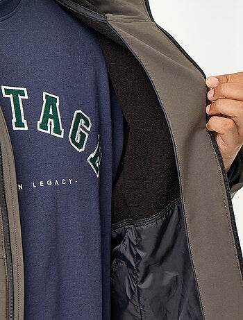 Parka doublée à capuche