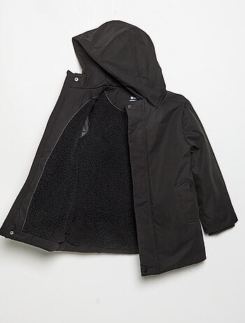 Parka doublée à capuche