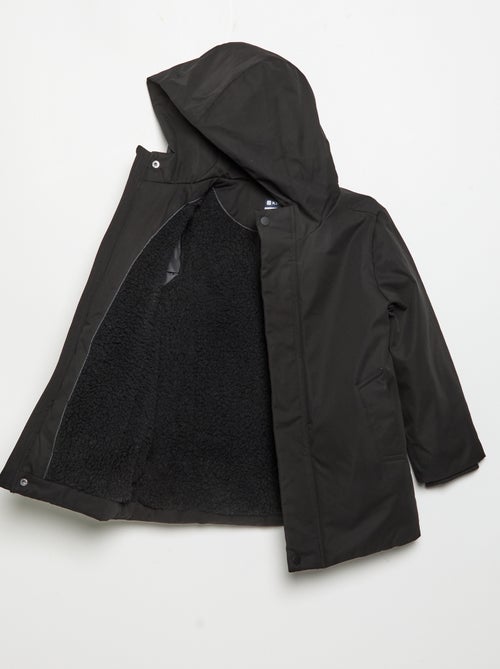 Parka doublée à capuche - Kiabi Parka doublée à capuche - Kiabi