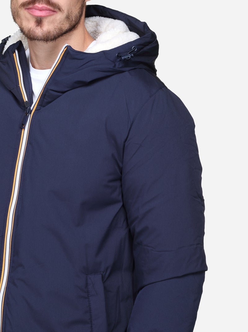 Parka doublée Bleu foncé - Kiabi