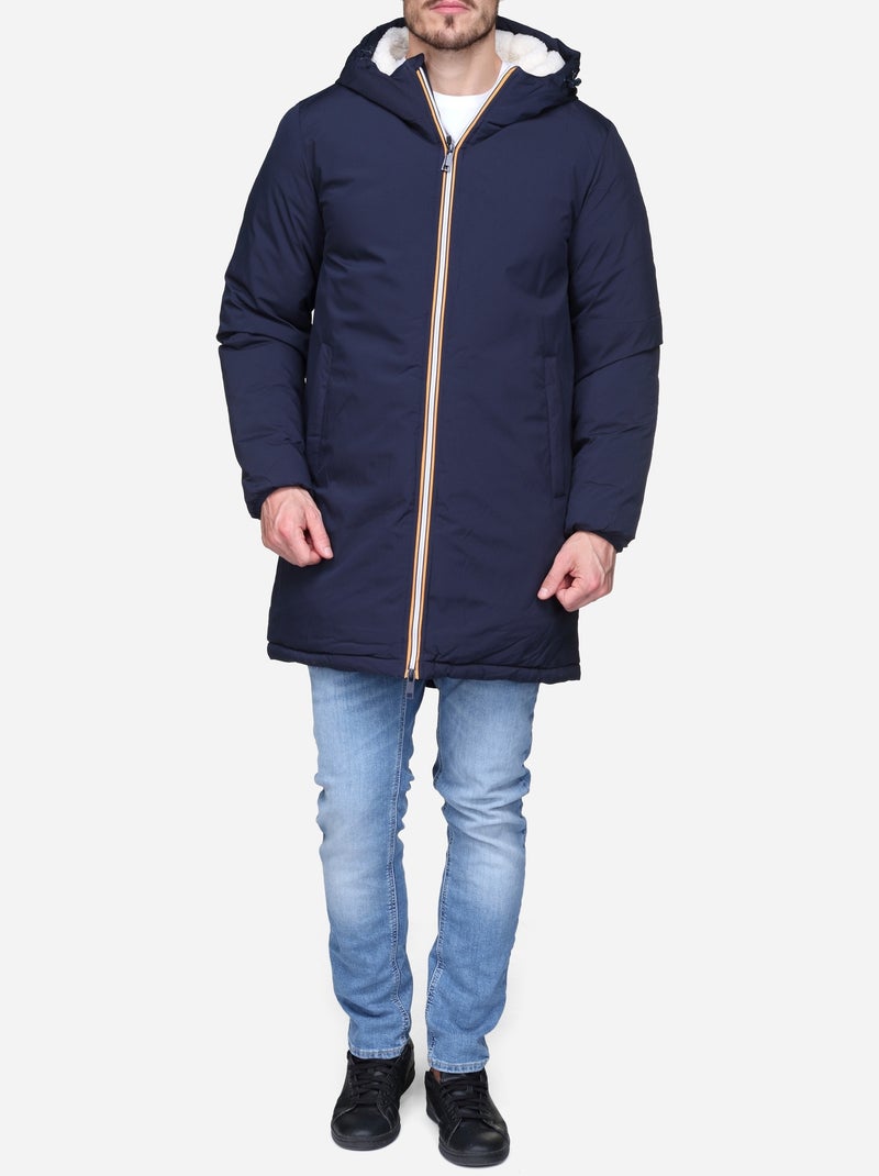 Parka doublée Bleu foncé - Kiabi