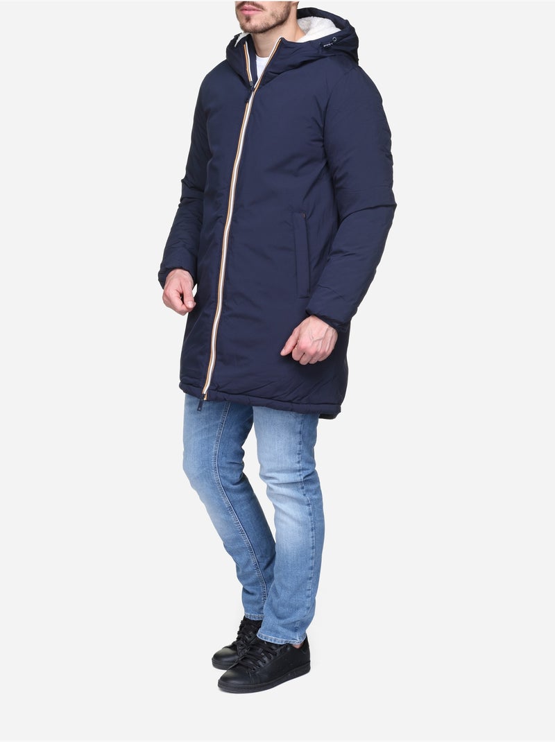 Parka doublée Bleu foncé - Kiabi