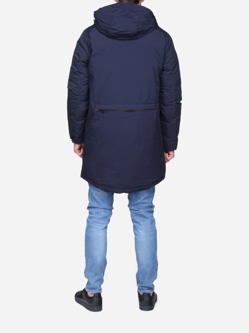 Parka doublée Bleu foncé - Kiabi