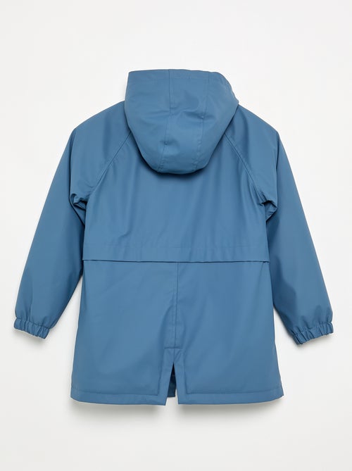 Parka doublée effet moutonné - Kiabi