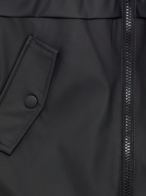 Parka doublée effet moutonné - Kiabi