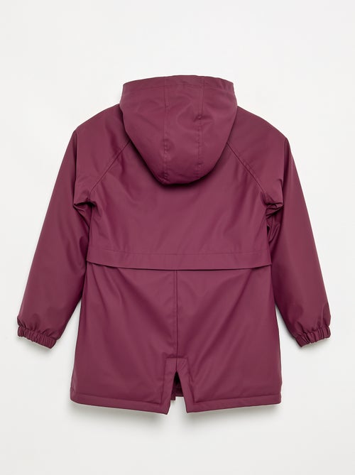 Parka doublée en fausse fourrure - Kiabi