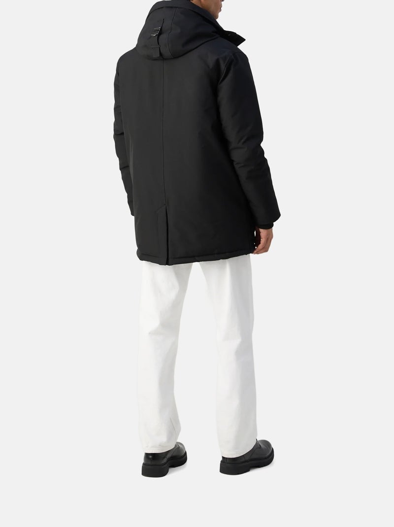 Parka Elder - Schott Noir - Kiabi