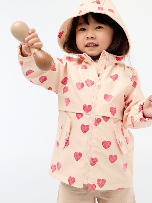 Parka en caoutchouc à capuche - Kiabi