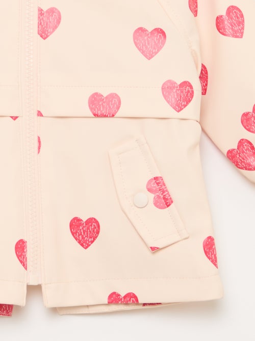 Parka en caoutchouc à capuche - Kiabi