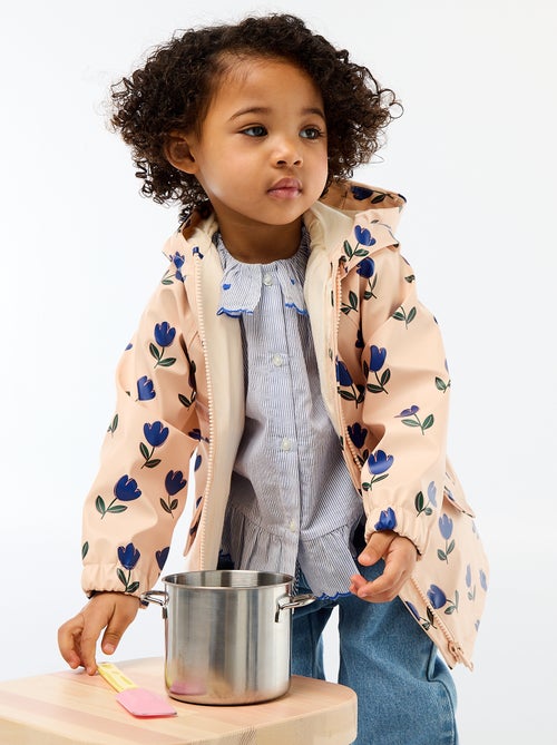 Parka en caoutchouc à capuche - Kiabi