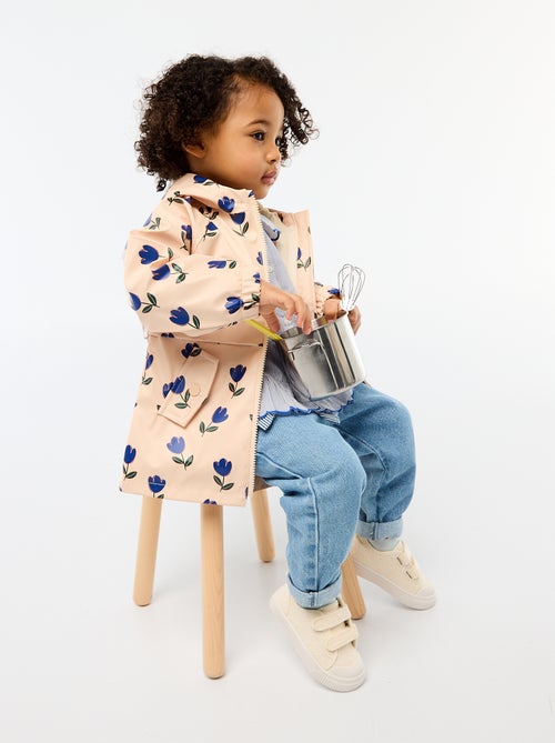 Parka en caoutchouc à capuche - Kiabi