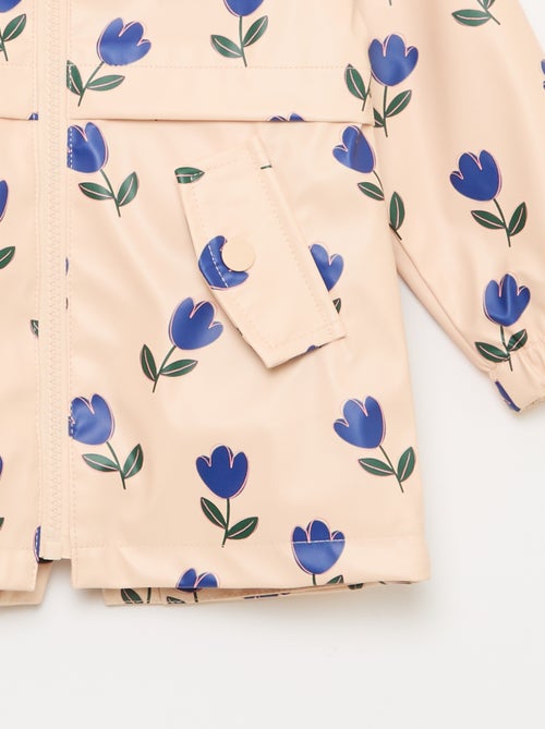 Parka en caoutchouc à capuche - Kiabi