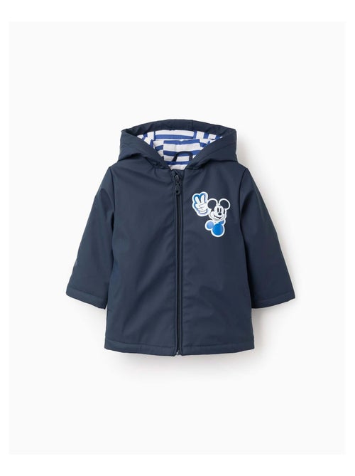 Parka en Caoutchouc avec Capuche Mickey - Kiabi
