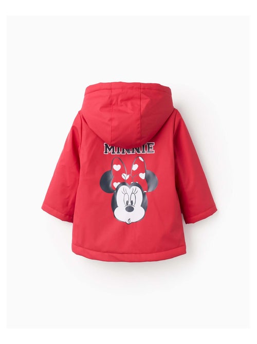 Parka en Caoutchouc avec Capuche Minnie - Kiabi