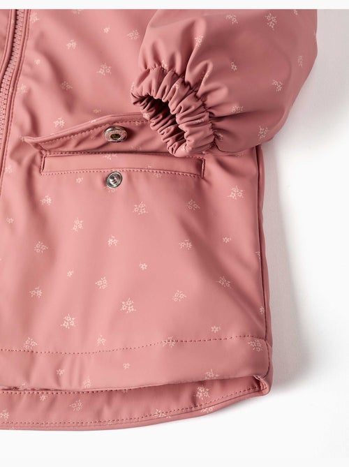 Parka en caoutchouc rembourrée avec capuche et poches - Kiabi
